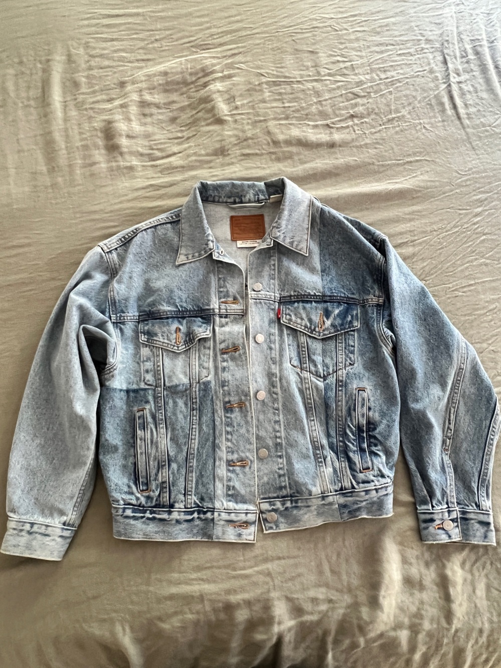 Oversized Patchwork Denim Jacket - Levi’s - Picture 5 of 8